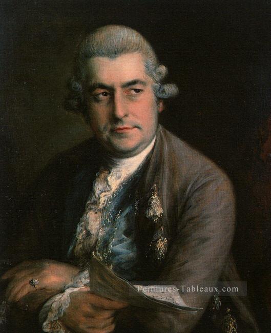Johann Christianisme Bach portrait Thomas Gainsborough Peintures à l'huile